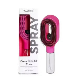 2-in-1 Mist Spray Detangling Hairbrush – Scalp Massage & Anti-Static Care