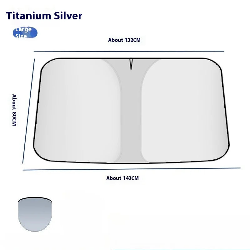 🌊2026 Summer Hot Sale-💥2026 Foldable Anti-UV Windshield Sunshade