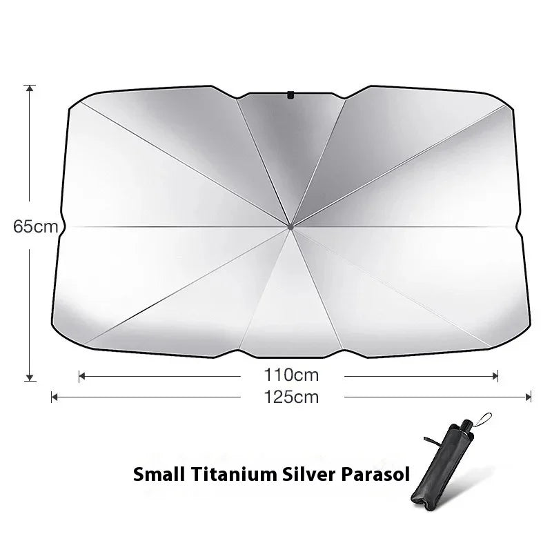🌊2026 Summer Hot Sale-💥2026 Foldable Anti-UV Windshield Sunshade